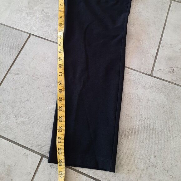 Eileen Fisher Black Wide Leg Pants Size Medium - Picture 7 of 7